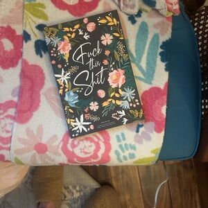 Floral Black Journal F this Gratitude Journal hardcover new